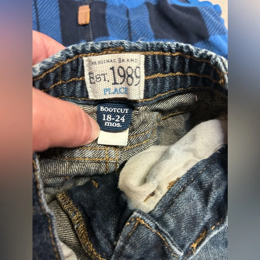 The Children’s Place Bootcut And First Impressions Button Down‎ Shirt 18 Months - Picture 4 of 8